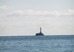 勝浦港へ入る目標の灯台