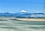 デッキからの富士山です