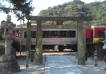 佐賀県　「陶山神社」の踏切