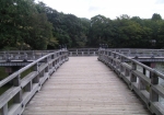 浮見堂への橋