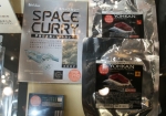 日本の宇宙食。宇宙ステーション内で、水に戻して食べるそうです。売店で販売してました。