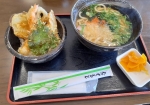 ミニ天丼セット900円、丼のタレが美味しい！