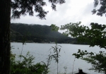 箱根神社から見える芦ノ湖