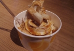 仙台麩黒蜜きなこソフトクリーム
