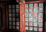 仁王門には、天井絵も飾られています。