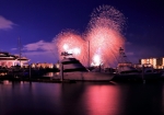 2/9 18:30...エンディング“花火”の閃光が、西宮の浜辺を明るく照らしていました・・・!!!