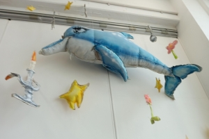 わざと上手に作らなかったのだろうイルカのぬいぐるみなどなど。文化祭なので力が抜けてるところは抜けてる