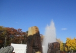 大阪城公園内の噴水