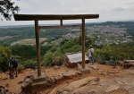 金毘羅神社前の景色