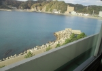 小湊温泉のホテルからの眺め