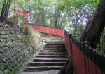 多宝塔への階段