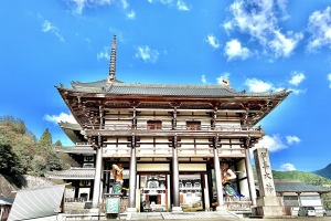 長楽寺正面入り口からです